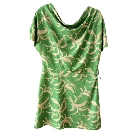 Alexia Admor Vibrant Green Abstract Dress - Picture 2 of 13